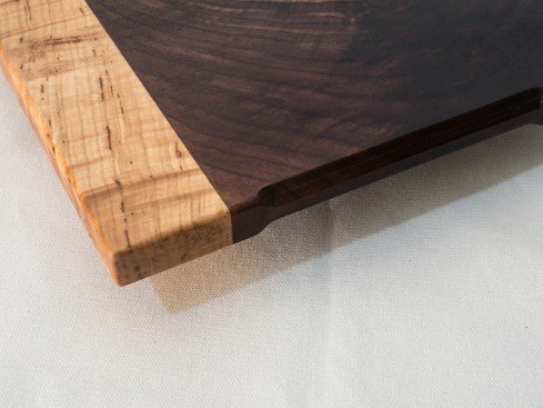 Curly Brown Maple, Burl Walnut