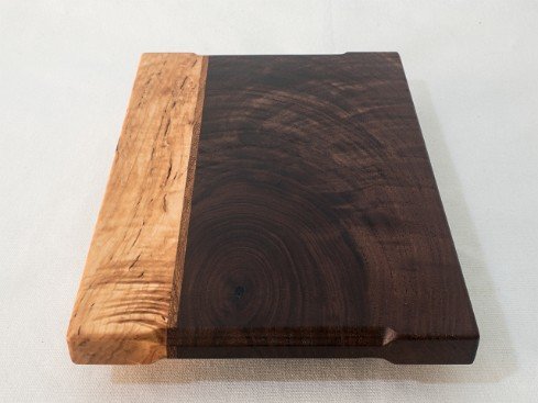 Curly Brown Maple, Burl Walnut, Teak